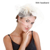 Hair Accessories Headband Europe & America Style Net Yarn Fascinators lady Hat With Hair Clip Bridal wedding
