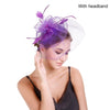 Hair Accessories Headband Europe & America Style Net Yarn Fascinators lady Hat With Hair Clip Bridal wedding