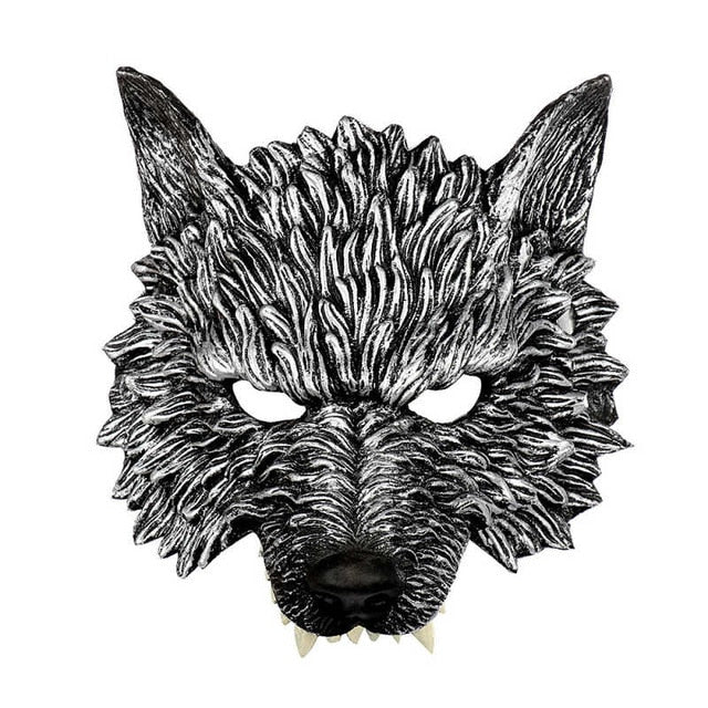 Halloween 3D Wolf Mask Party Masks Cosplay Horror Wolf Masque Halloween Party Decoration Accessories