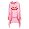 Halloween Autumn Spring Women'S Dress Hooded Print Sexy Dress For Women Long Sleeve O Neck Irregula Ladies Party Dresses#H20