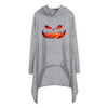 Halloween Autumn Spring Women'S Dress Hooded Print Sexy Dress For Women Long Sleeve O Neck Irregula Ladies Party Dresses#H20