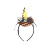 Halloween Children Feather Witch Hat Hairband Headpiece Children Halloween Party Costume Accessories