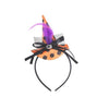 Halloween Children Feather Witch Hat Hairband Headpiece Children Halloween Party Costume Accessories