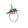 Halloween Children Feather Witch Hat Hairband Headpiece Children Halloween Party Costume Accessories