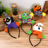 Halloween Children  Headband Funny Pumpkin Fabric Hair Accessory Headwear Hair Hoop