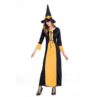 Halloween Costume Adult Witch Costume Cosplay Bar Party Performance Costume Black L New