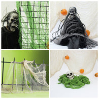 Halloween Creepy Cloth Loose Weaved Hollween Party Spooky Haunted Decor Props Halloween Decorations 76*200cm
