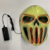 Halloween Ghost Dance Party And Bar Environment-friendly Plastic Gorgeous Color Luminous LED Mask