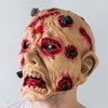 Halloween Grimace Mask Horror Red Tongue Big Mouth Mask Halloween Scary Ghost Mask Festive Party Supplies