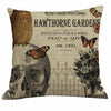 Halloween Home Decoration Accessories For Sofa Car Chair Cartoon Skull Printed Cushion Cover Pumpkin Home Decor Pillow Case