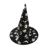 Halloween Home Party Adult Womens Black Witch Hat For Costume Halloween Party Accessory Hat Props