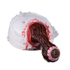 Halloween Horror Bloody Gauze Hat Injured Zombie Brain For Adults Cosplay Tricky Props Halloween Haunted House Dress Up Costume