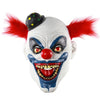 Halloween Horror Clown Mask Horrible Scary Mask Adult Men Latex Red Hair Halloween Clown Evil Killer Demon Clown Mask