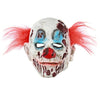 Halloween Horror Clown Mask Horrible Scary Mask Adult Men Latex Red Hair Halloween Clown Evil Killer Demon Clown Mask