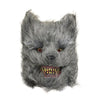 Halloween Horror Mask Prank Evil Bloody Rabbit Mask Plush Animal Bunny Scary Mask Plush Toy Horror Killer for Party Costume