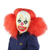 Halloween Horror Mask Scared Party Haunted Dress Tool Escape Bloody Scary Head Cover Makeup Event Festive Accessories Decor