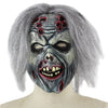 Halloween Horror Mask Scared Party Haunted Dress Tool Escape Bloody Scary Head Cover Makeup Event Festive Accessories Decor