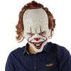 Halloween Horror Mask Scared Party Haunted Dress Tool Escape Bloody Scary Head Cover Makeup Event Festive Accessories Decor