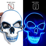 Halloween Led Lighted Mask Skull Mask For Festival Cosplay Costume Masquerade Party Holiday Carnival Mask #10