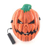 Halloween Makeup Parties LED Mask Carnival Festivals LED Cold Light Pumpkin Head Luminous Mask LED Light Mask