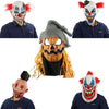 Halloween Mask Adults Full Face Horror Party Mask Halloween Scary Mask Cosplay Clown Party Mask Prop Party Decor