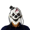 Halloween Mask Scary Clown Latex Full Face Mask Big Mouth Red Hair Nose Cosplay Horror masquerade mask Ghost Party