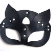 Halloween Mask Sexy Half Face Cosplay Cat Mask Pu Leather Halloween Masquerade Carnival Party Masks Adult Play