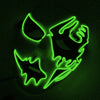Halloween Panic Mask Night Atmosphere Decorative Face Masks Men Women Wear Led Light-Emitting Mask