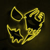 Halloween Panic Mask Night Atmosphere Decorative Face Masks Men Women Wear Led Light-Emitting Mask