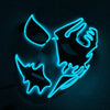 Halloween Panic Mask Night Atmosphere Decorative Face Masks Men Women Wear Led Light-Emitting Mask