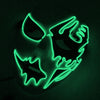 Halloween Panic Mask Night Atmosphere Decorative Face Masks Men Women Wear Led Light-Emitting Mask