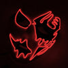 Halloween Panic Mask Night Atmosphere Decorative Face Masks Men Women Wear Led Light-Emitting Mask