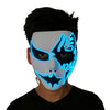 Halloween Panic Mask Night Atmosphere Decorative Face Masks Men Women Wear Led Light-Emitting Mask