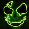 Halloween Panic Mask Night Atmosphere Decorative Full Face Mask Men Women Wear LED Light-emitting Ghoststep Mask Horror Decor