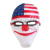 Halloween Party Mask PVC Scary Clown Mask Payday Halloween Mask For Party Mascara Purge Carnaval