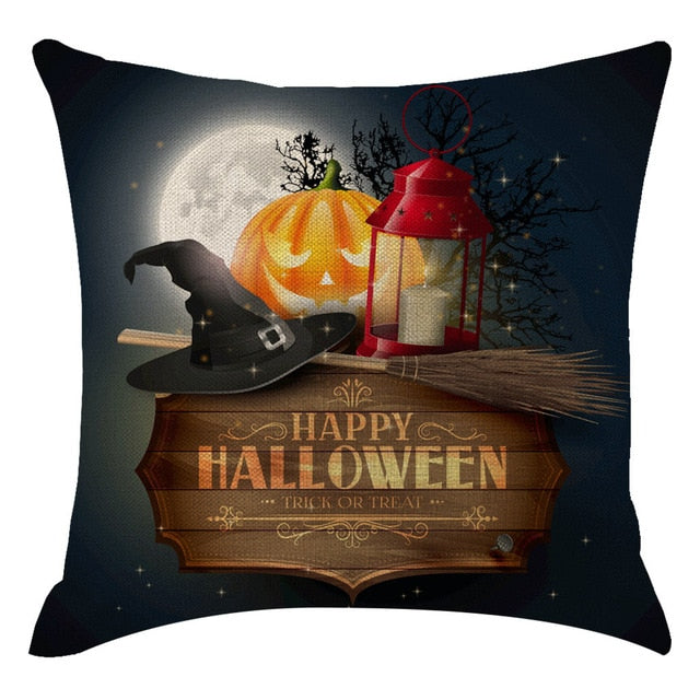 Halloween Pumpkin pillowcase cover cartoon cute Halloween pillow case animal accessories for home 45x45cm pillow cover xmas
