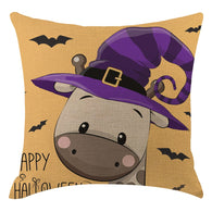Halloween Pumpkin pillowcase cover cartoon cute Halloween pillow case animal accessories for home 45x45cm pillow cover xmas