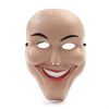 Halloween Smile Mask Cosplay Scary Full Face Covered Masks Cosplay Prank Props Smile Green Man Mask