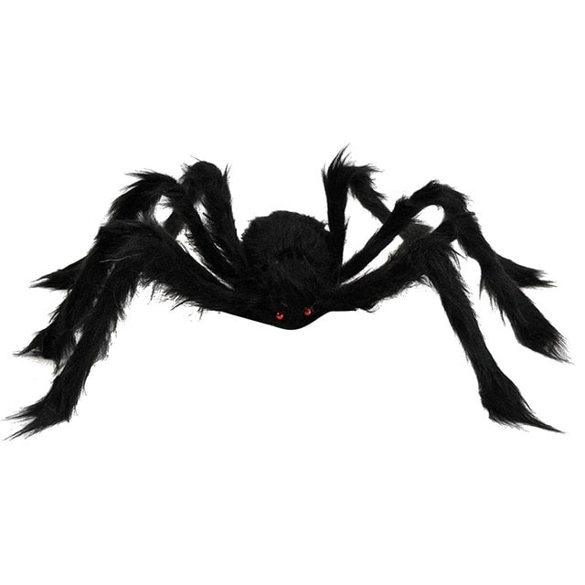 Halloween Spider Decoration Props Halloween Simulation Plush Spider Decoration 75cm Festive Party Scene Decoration Giant Spider