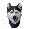 Halloween Trick Party Simulation Animal Husky Latex Mask Dog Head Environmental Protection Material Halloween Party Props