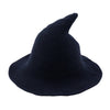 Halloween Wizard Witch Hat Kinitted-Wool Hats For Party Masquerade Cosplay Costume Halloween Hats Show Decoration 2019