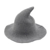 Halloween Wizard Witch Hat Kinitted-Wool Hats For Party Masquerade Cosplay Costume Halloween Hats Show Decoration 2019