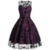 Halloween Women Vintage dress Large Size 2020 New Casual Sleeveless Sexy Lace Casual Evening Party Dress vestidos mujer