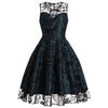 Halloween Women Vintage dress Large Size 2020 New Casual Sleeveless Sexy Lace Casual Evening Party Dress vestidos mujer