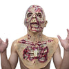 HalloweenHorror Latex Zombie Mask Props Realistic Zombie Dress Up Masquerade Halloween Festive Party Ghost Scary Masks