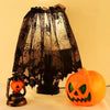 High Quality Halloween Lace Lamp Cover Mysterious Spider Web Fire Towel Party Indoor DIY Decorations For hot
