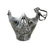 Holloween Mask TPU Half Mask Halloween Half Face Skull Protective Mask For Cycling CS Military Gaming Resistant