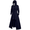 Hooded Dress 2019 Sexy Gothic Skull Print Women Plus Size Dress Fashion Vintage Long Sleeve Halloween Dresses Woman Party Night