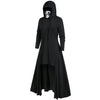Hooded Dress 2019 Sexy Gothic Skull Print Women Plus Size Dress Fashion Vintage Long Sleeve Halloween Dresses Woman Party Night