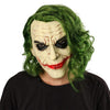 Horror! Halloween Scary Clown Mask Long Hair Ghost Scary Mask Props Grudge Ghost Hedging Zombie Mask Realistic Latex Masks